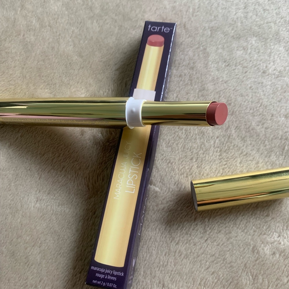 Tarte Maracuja Juicy Satin Lipstick in Rose BNIB - Picture 2 of 15